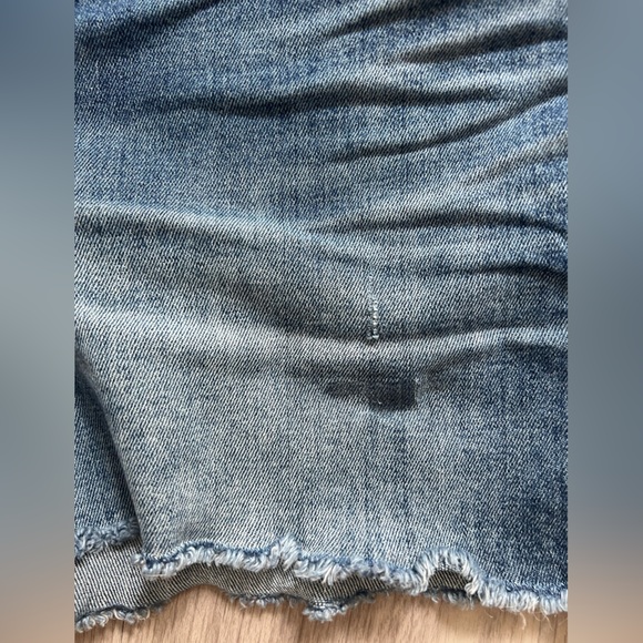 Madewell High Waist Denim Shorts - Blue - Picture 2 of 8